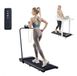 StarTech Onder-bureau Loopband - 2-in-1 - Opvouwbaar - 120 kg Draagvermogen - 2,5 pk Motor - 1-10 km/u - Afstandsbediening - LED-Scherm