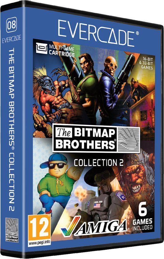 Evercade - Bitmap Brothers - HC Classics - Cartridge 2 (6 Games) - Standard Edition - Region Free