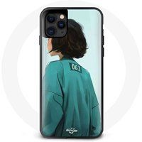 Maniacase Hoesje voor iPhone 11 Pro Max Inktvis Spel Kang Sae Byeok Nr 067 fan art