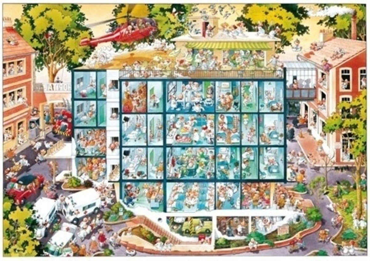 University Games Emergency Room Loup - Legpuzzel - 2000 Stukjes