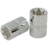 KS Tools 918.3972 3/8" CHROMEplus Dopsleutel Torx-E, E5