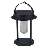 LEDVANCE SMART+ Outdoor Bluetooth solar tafellamp, met wit licht (3000K) + gekleurd licht, stroomonafhankelijk, tot 5 uur brandtijd bij 100% licht, oplaadbaar, beschermingsklasse IP44, zwart