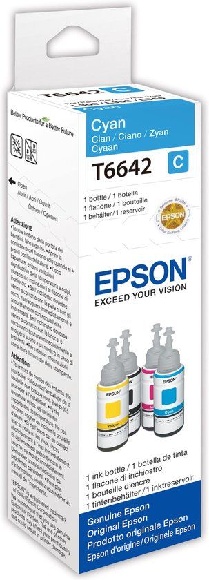 Epson T6642 Cyan Ink Cartridge - Original