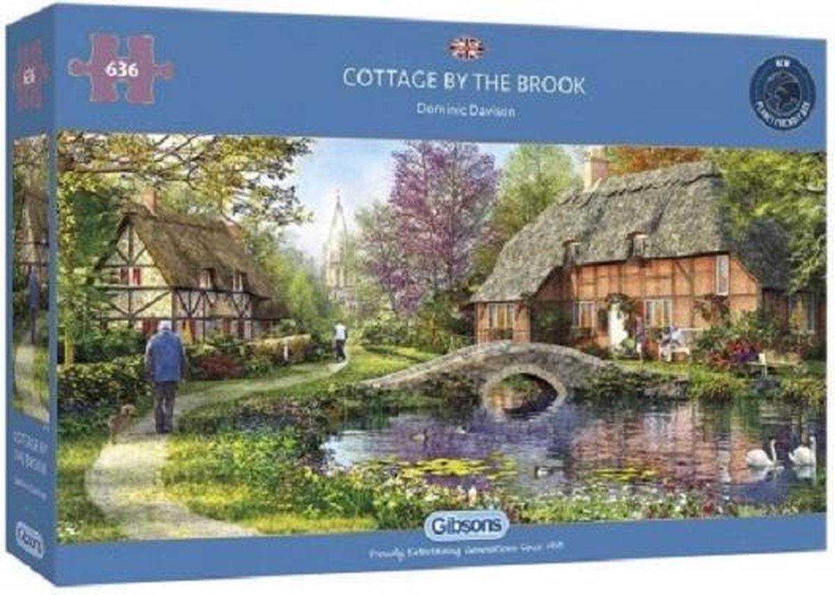 Gibsons Puzzles puzzel Gibsons Cottage by the brook (636)