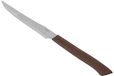 HOME Set 10 x 6 zwarte handgreep steakmes 11 cm keukenapparatuur