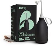 BIDETLITY Intiemdouche 3.0 – Podusche & Reisbidet – Nieuwe Douchekop – Duurzaam & BPA-vrij – Inclusief Reistas