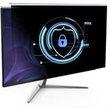 Filtre de confidentialité suspendu pour moniteur - 24 pouces - 16:9 - Lumière anti-bleue - Noir