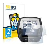 brotect 2x Antireflecterende Beschermfolie compatibel met Bosch Intuvia Performance Line (E-Bike Display) Anti-Glare Screen Protector, Mat