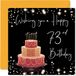 73e stuff4 73e verjaardagskaart voor dames en heren - stijlvol elegant - gelukkige verjaardagskaarten voor 73-jarige vrouw overgrootmoeder opa mama papa tante 145 mm x 145 mm drieënzeventig drieënzeventig-derde