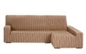 Martina Home Bankhoes elastisch chaise longue rechterarm 32x42x17 cm verguld