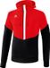 Erima Squad Hoodie Heren Rood / Zwart / Wit 3XL