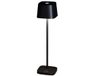 Konstsmide Capri Mini - Draadloze LED Tafellamp - Zwart - USB Oplaadbaar - Dimbaar