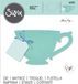 Sizzix Bigz Die - Tasse à thé