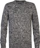 Petrol Industries Heren Gemêleerde Trui Alaska Blauw Maat XXL