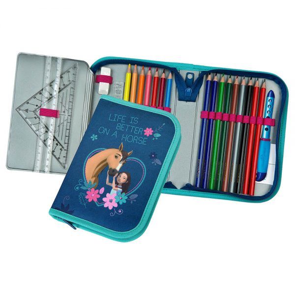 Scooli Spirit School Etui - Multi - Meisje