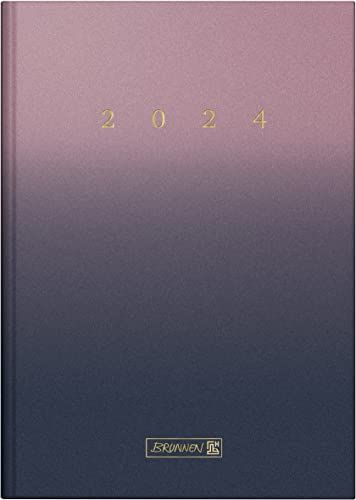 BRUNNEN Dagkalender "Gradient Sky" 2024 - 1 pagina = 1 dag - 14,5 x 20,6 cm - Kleurrijk