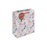 Eurowrap Anniversaire Sac Moyen 21,5x10,2x25,3 cm Paq de 6