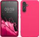 kwmobile hoesje geschikt voor Samsung Galaxy A54 5G - Back cover in neon roze