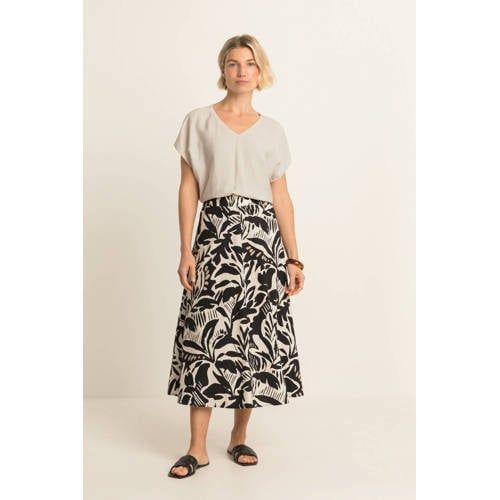 Expresso midi rok zwart