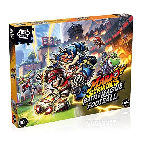 Winning Moves Top Trumps, puzzel SUPER MARIO STRIKERS 1000 stuks, meerkleurig WM03349-ML1-6)