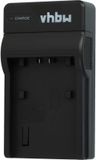 vhbw chargeur USB-C compatible avec Sony Handycam DCR-SR210, DCR-SR210E, DCR-SR290, DCR-SR1E appareil photo/caméscope - station de charge + câble USB-C avec indicateur de charge