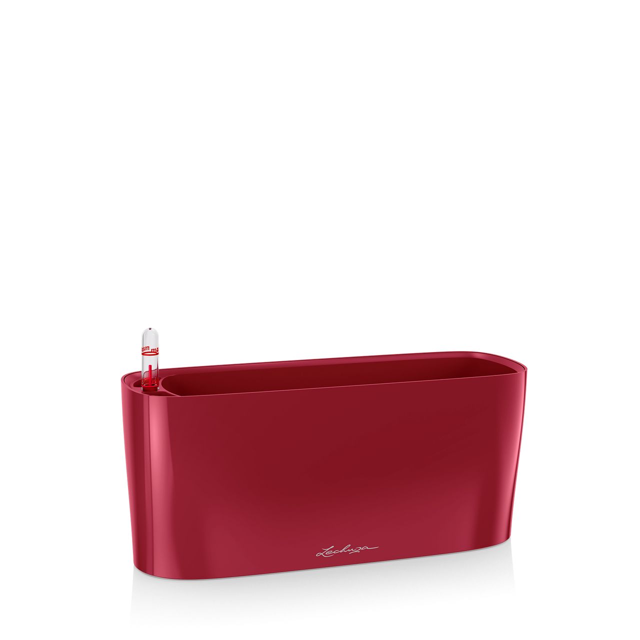 LECHUZA Delta 10 Box Planter - Red - Polypropylene (PP) - Indoor - 30x11x13 cm