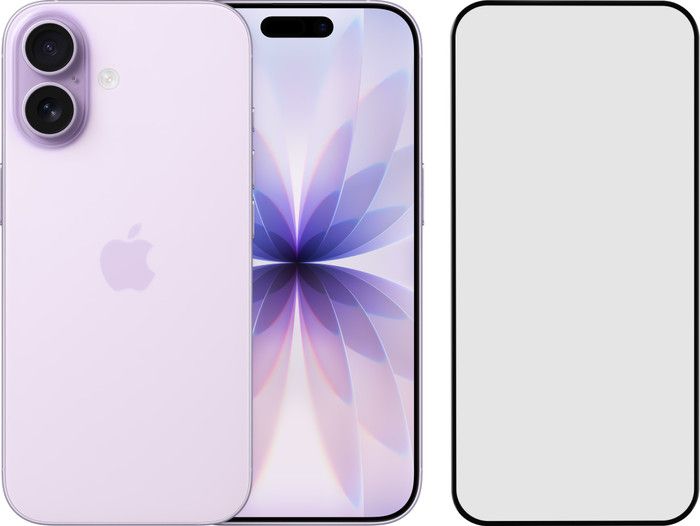 Apple iPhone 17 256GB Paars + BlueBuilt Screenprotector Glas