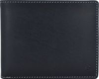 Esquire Dallas Portemonnee Leer 12 cm - Horizontaal - Zwart