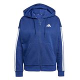 adidas Sweat à capuche zippé intégral Essentials 3-Stripes pour femme