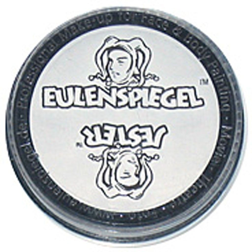 Eulenspiegel 76003 - Gezicht- en lichaamsverf - wit - 20 ml