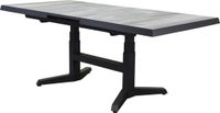 AVH-Collectie Venezia uitschuifbare lounge-diningtafel antraciet