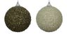 Decoris Kerstbal foam d8 cm a2 Z