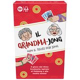 Hasbro Gaming De Grandma-Jong, een spannend kaartspel voor 3 tot 4 spelers, geïnspireerd op Mahjong en 2 oma's, familiespel, grappig partyspel, vanaf 13 jaar