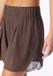 SCHIESSER Pyjama kort Dames Effen Viscose deep brown