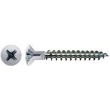 SPAX Universele schroef met kopboring, 4,5 x 55 mm, 500 stuks, Voldraad, Verzonken kop, Kruiskop Z2, S-punt, WIROX - 0271010450555