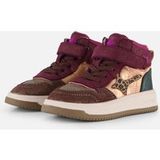 Shoesme Veterboots paars Synthetisch - Maat 31 - Kinderschoenen
