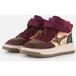 Shoesme Shoesme Veterboots paars Synthetisch