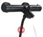 OEM Thermostatische douchemengkraan, met dubbele bediening, klassiek design, zwart ventiel