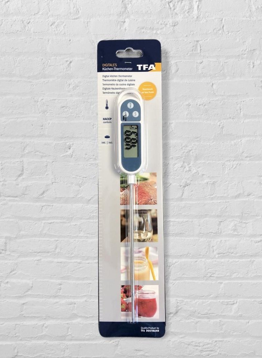 HOMIEZ - Thermometer - Digitale Kernthermometer