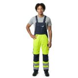 Mascot Safe Supreme Amerikaanse overall met kniezakken 15569-860 - hi-vis geel/donkermarine - C58 - 90