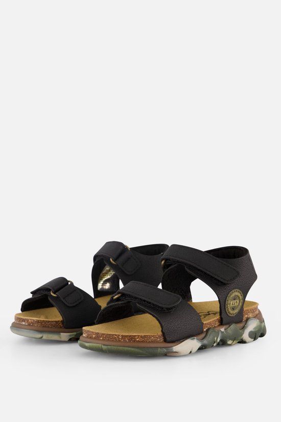 Develab Sandalen zwart Imitatieleer - Maat 24