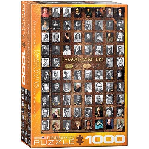 Eurographics Famous Writers 1000 Piece puzzel