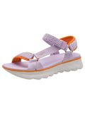 Tamaris - Dames - Plateau sandalen - Lila - Maat 39