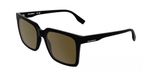 Karl Lagerfeld KL6224S Zonnebril Heren Zwart Kunststof Rechthoekig
