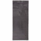 vidaXL - Vloerkleed - SIROLO - Antraciet - 80 x 150 cm - Polyester