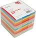 Quantore Memokubus 90x90mm transparant assorti
