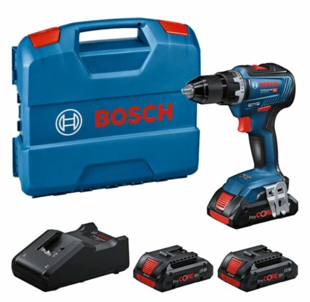 Bosch Bosch GSR18V-55 Accu Boorschroevendraaier - 18V - 4 Ah