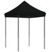 Tente de réception pliable pop-up 200x200x306 cm noir