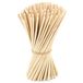 Joeji's Kitchen 120 Pack onafgewerkte natuurlijke bamboe Dowel staven houten ambachtelijke stokken (6 x 0.125 inch)