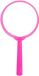 Loupe - Portable - Pour étudiants - Pour enfants - Rose loupe à main avec poignée en plastique.